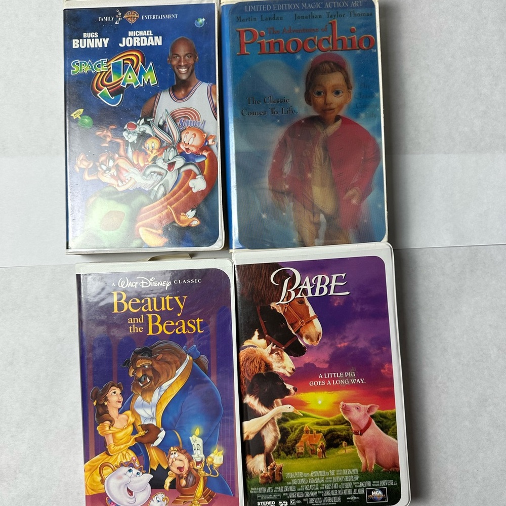 Disney Classic VHS Movie Collection